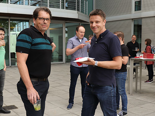 Mischa Hüschen und Thomas Schanko Foto von Mischa und Thomas
