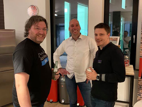 Netzwerken beim Azure Meetup Ruhrgebiet Foto vom Azure Meetup Ruhrgebiet Community