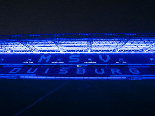 Foto vom MSV Stadion