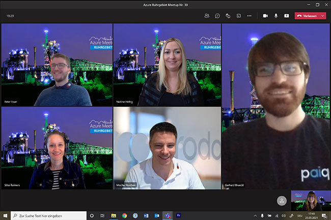 Das Speaker- und Orga-Team des Azure Ruhrgebiet Meetups Speaker- und Orga-Team Azure Ruhrgebiet Meetup