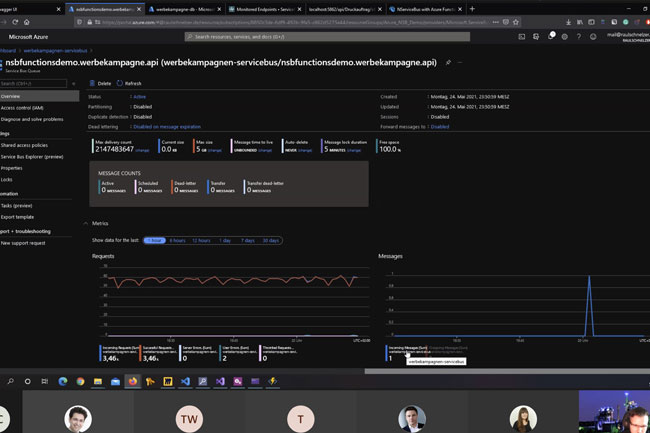 Geschäftsprozesse mit Azure Functions und NServiceBus Azure Functions und NServiceBus