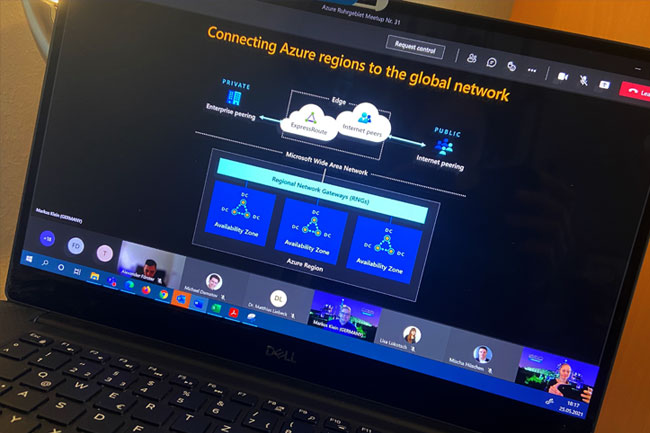 Das Global Network von Microsoft Azure Microsoft Azure Global Network