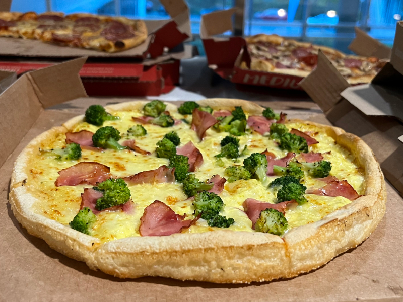 Pizza-Pause beim Azure Meetup Ruhrgebiet