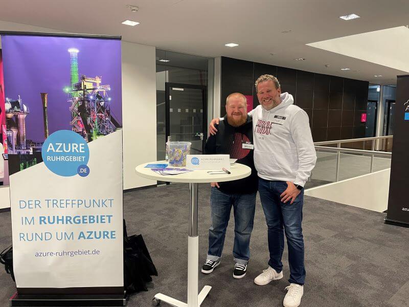 Gäste der Azure Ruhrgebiet Meetup Community im November 2022 Gäste beim Azure Ruhrgebiet Meetup November 2022