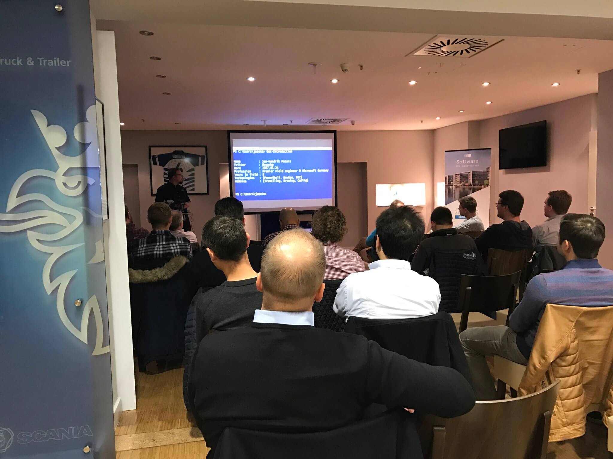 Foto vom Azure Meetup Ruhrgebiet