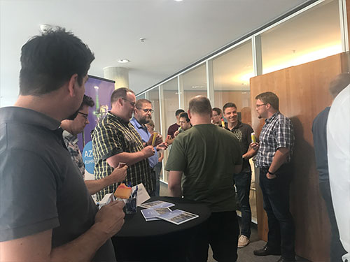 Eispause beim Azure Meetup Ruhrgebiet Foto vom Azure Meetup Ruhrgebiet