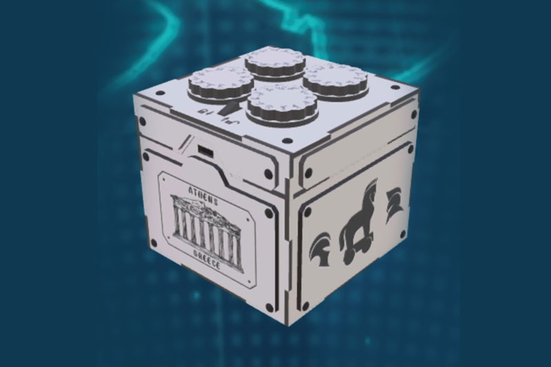 Escape Game Würfel. Bild eines Escape Game Würfels