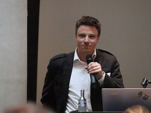 Mischa Hüschen beim Experienceday ruhr:HUB Foto von Mischa Hüschen