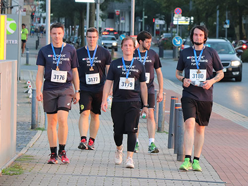 Das prodot Team für den TARGOBANK Run 2018 Foto vom TARGOBANK Run 2018